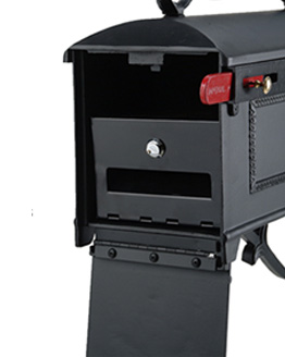Image of the Locking Insert to go inside of a Mailbox