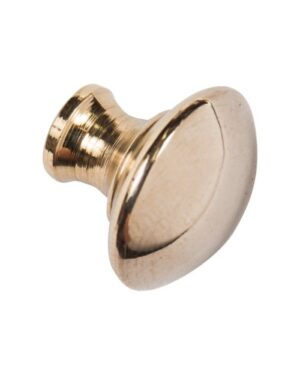 Image of the brass knob to attach to the mail flag for mailboxes